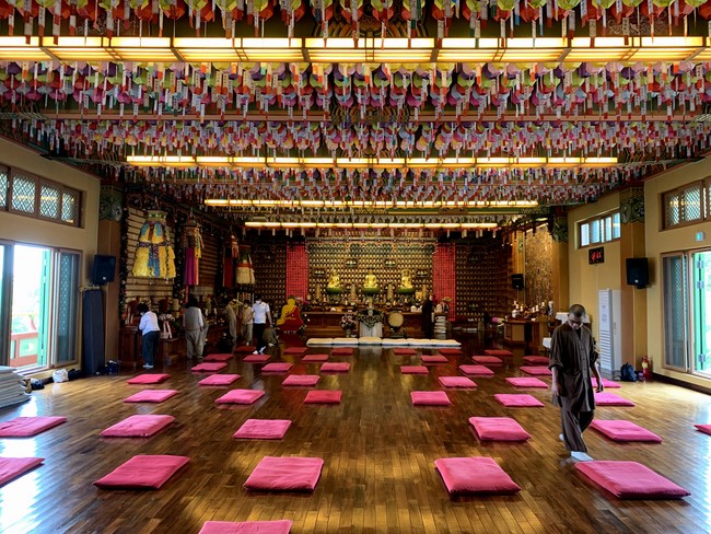 The Vesak Great Ceremony at Hoang Phap Temple in Jeonju City - South Korea